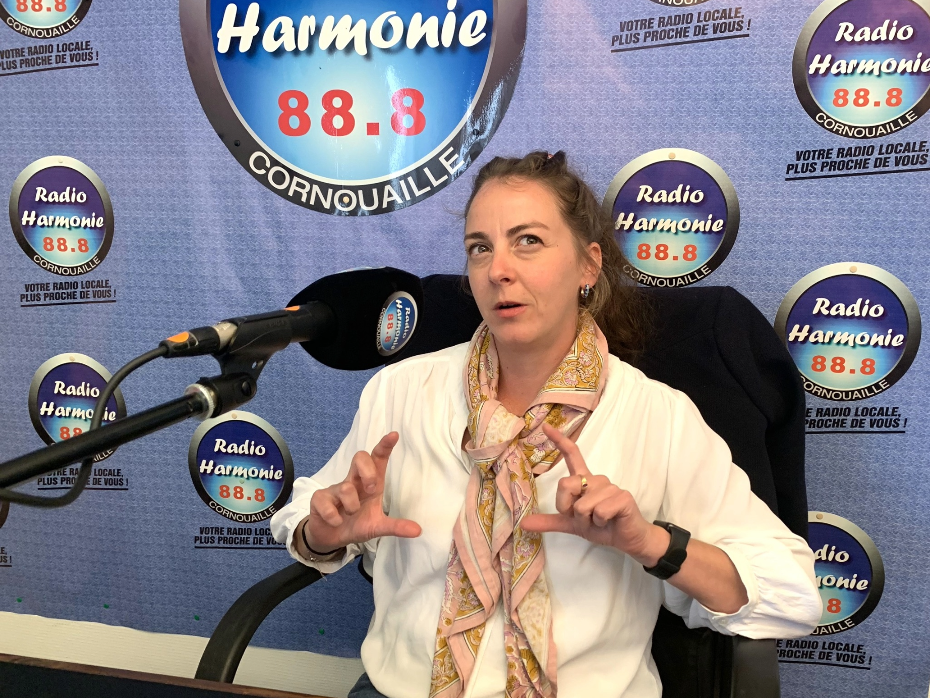 You are currently viewing Lisa Le Run, notre Directrice Générale, invitée de Radio Harmonie Cornouaille 